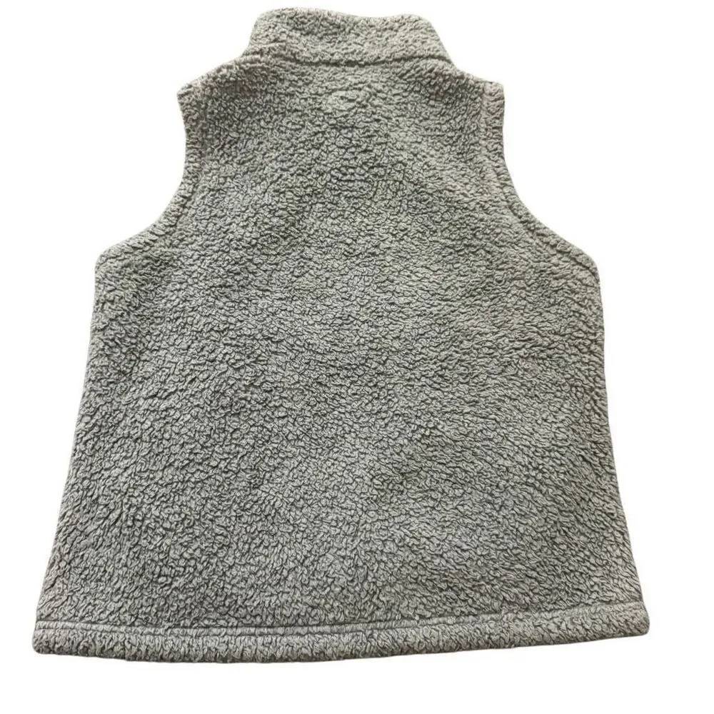 Patagonia Sherpa gray kids vest size xl